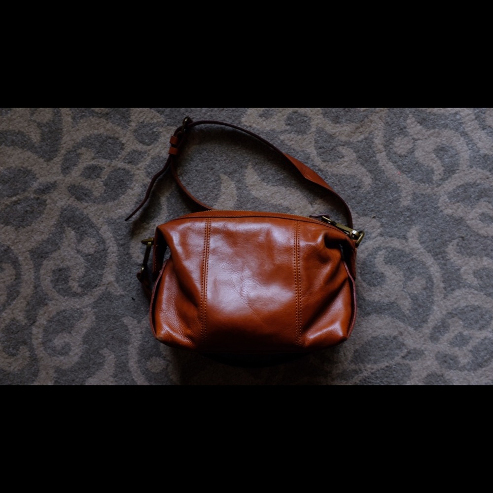 MADEWELL - mini Glasgow leather crossbody